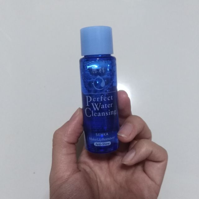 Senka perfect water cleansing​ Makeup​Remover perfect water cleansing 30 ml makeup remover anti-shin