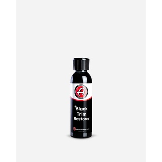 Adams Black Trim Restorer (4 oz/180 ml) ผลิตภัณท์น้ำยาเคลือบเงาสีดำชนิดเข้มข้น สำหรับวัสดุพลาสติกและยางสีดำ