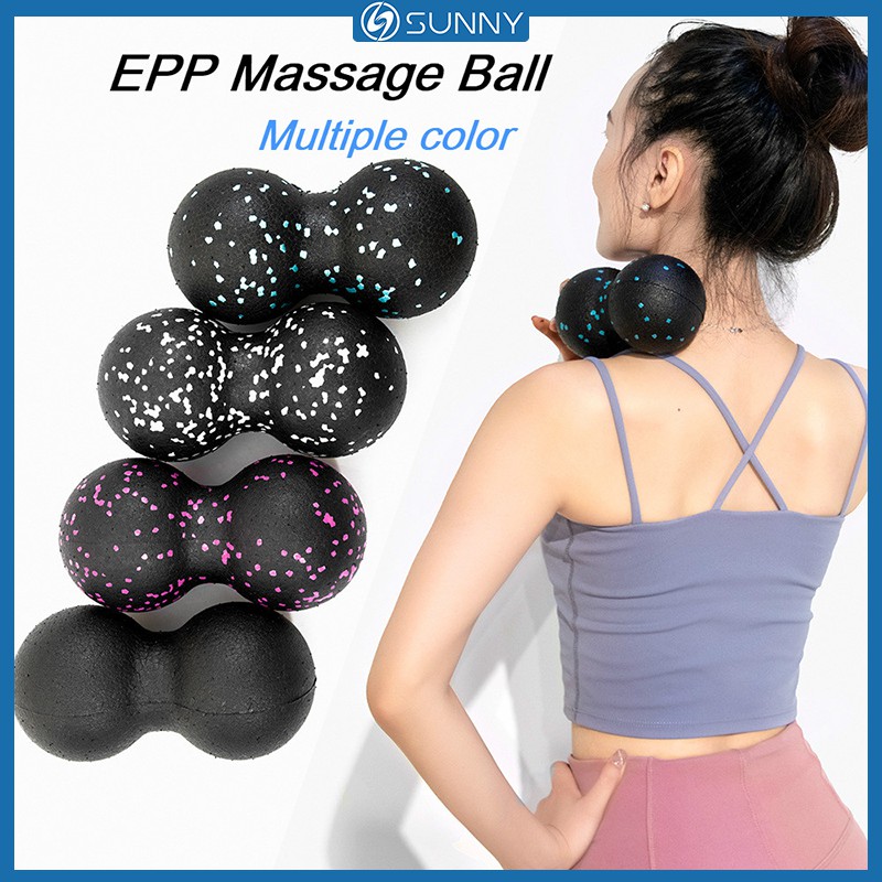 Sunnyfit Foam Massage Ball ลูกกลิ้งโฟมคุณภาพสูงสําหรับนวดกล้ามเนื้อโยคะพิลาทิสบรรเทาอาการปวด