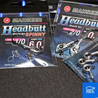 หัวจิ๊ก Mahseer Headbutt Mustad Hook