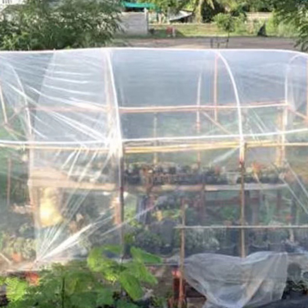พลาสติกใสคลุมโรงเรือน เลือก 4x3 / 4x5 / 4x10 เมตร พลาสติกคลุมโรงเรือน พลาสติกโรงเรือน พลาสติกใส ทนแดดทนฝน ไม่รั่วซึม - รูปที่ 3