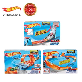 Hot Wheels Action Assortment ฮอตวีลแอ็กชั่น ชุดรางแข่งรถ (GBF81(J) CH)