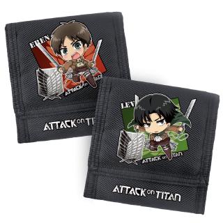 กระเป๋าสตางค์ลายการ์ตูน attack on titan