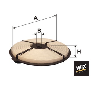 WA6047 กรองอากาศ WIX รุ่น : Toyota (กลม) โคโรลา่ 16V AE90-100, AT171