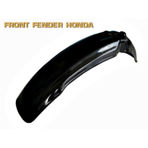 FRONT FENDER "BLACK" Fit For HONDA XL185 XL185S XL125 XL125S // บังโคลนหน้า พลาสติก "สีดำ"