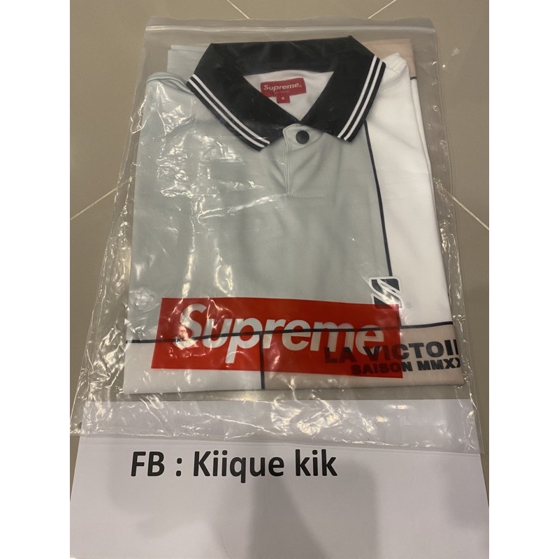 Supreme Colorblocked Soccer Polo - FW20 | Shopee Thailand