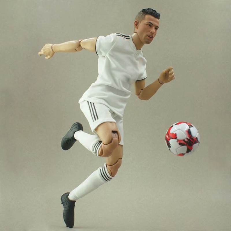 อุปกรณ์ฝึกฟุตบอล：Collectible 1/6 Scale Football Star Action Figure