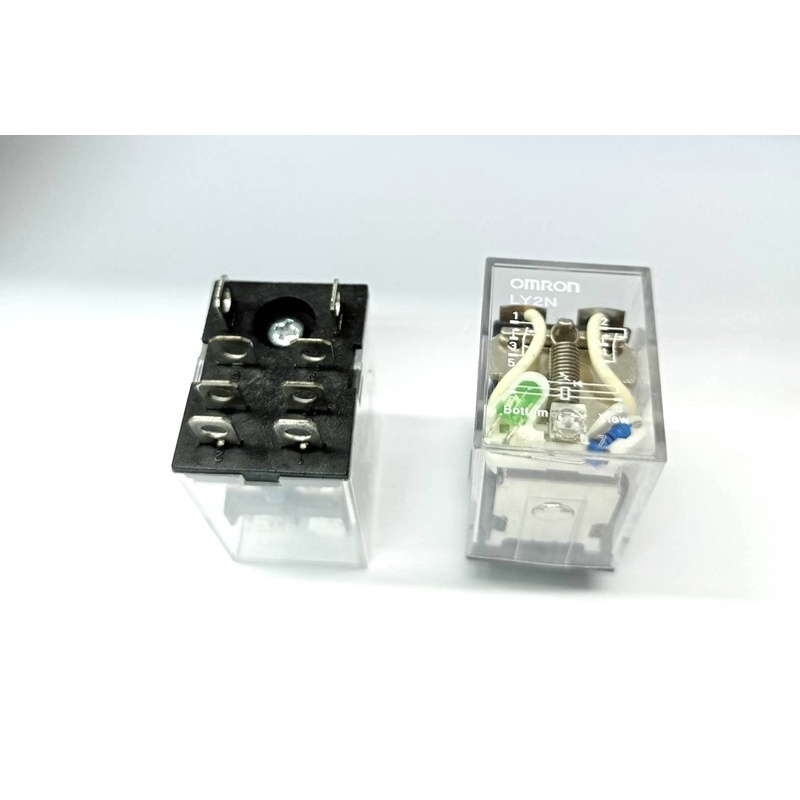 LY2N 24VDC LY2N DC24V Omron (แพ็ค1ตัว) รีเลย์LY2N 10A 250VAC รีเลย์8ขา 24VDC รีเลย์8ขา เฉพาะตัวไม่รว