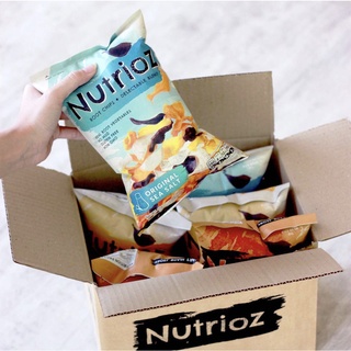 นูเทรียส มันหวานหลากชนิด รวมรส x6 ซอง [ NUTRIOZ Mixed Root Chips x6 PCS. ]