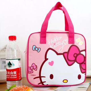 กระเป๋าเก็บอุณหภูมิ ความร้อน-ความเย็น ขนาดใหญ่ ลาย Hello Kitty, Twin little star, Sumikko, Frozen