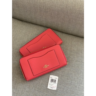 กระเป๋าเงินใบยาว ACCORDION ZIP WALLET COACH 54007