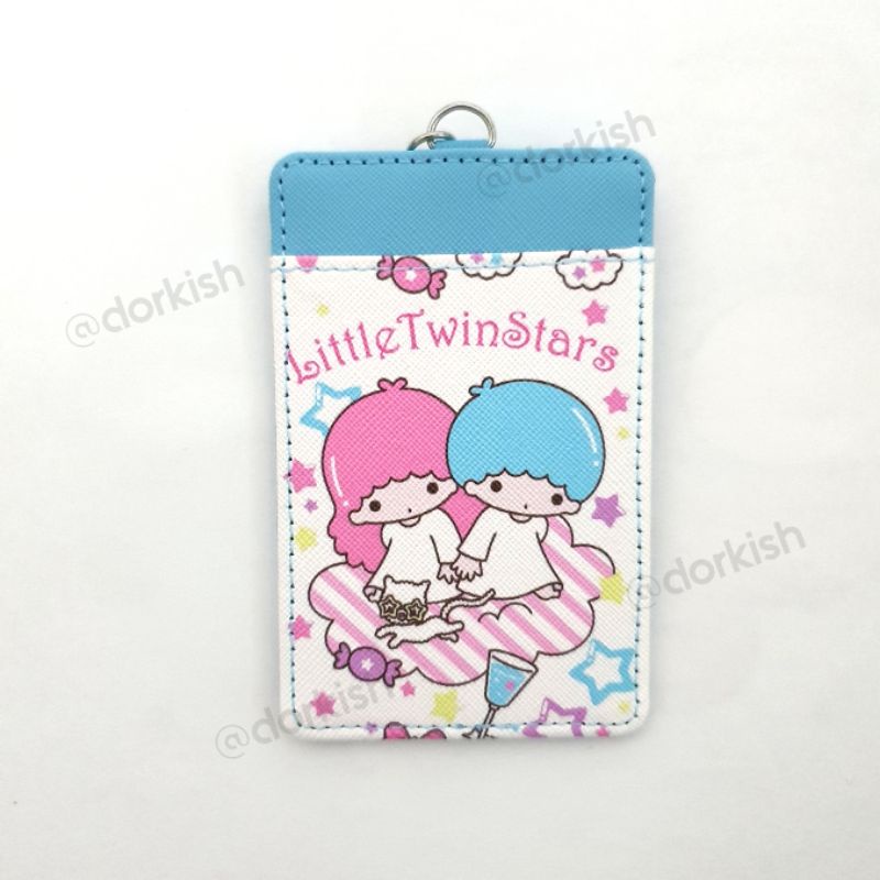 Sanrio Little Twin Stars Kiki & Lala Ezlink Card Holder พร้อมพวงกุญแจ