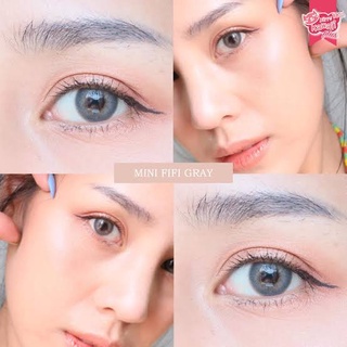 💟 ลายใหม่ Kitty Kawaii ๑ mini FiFi สายตา -00 ถึง -1000 brown gray green Contactlens บิ๊กอาย คอนแทคเลนส์