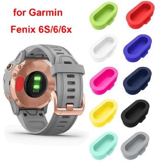 ปลอกซิลิโคนกันฝุ่นสําหรับ garmin fenix 6 6 s 6 x pro sapphire/garmin vivoactive 3 4 s/garmin 1 ชิ้น