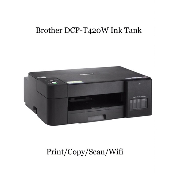 Printer Brother DCP-T420W ใช้กับหมึกรุ่น BTD60/BT5000CMY หมึกแท้ 100%