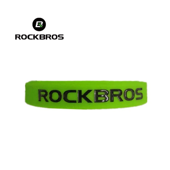 Rockbros สายรัดข้อมือซิลิกาเจล สําหรับขี่จักรยาน 1 ชิ้น
