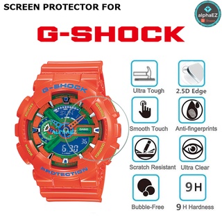 Casio G-Shock GA-110A-4 HYPER COLOR Series 9H กระจกกันรอยหน้าจอนาฬิกา GA-110 ฝาครอบกระจกนิรภัย ป้องกันรอยขีดข่วน