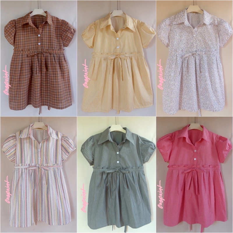 เสื้อคลุมท้อง ปกเชิ้ต อกไม่เกิน 38 นิ้ว ผ้าลายน่ารักคละเนื้อผ้าให้เลือกค่ะ