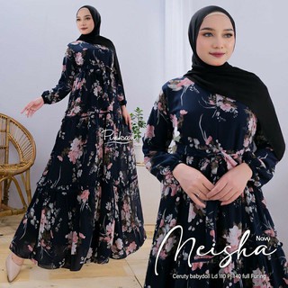 Meisha MAXY DRESS GAMIS CERUTY FULL FURING BEST SELLER ชุดเดรสปาร์ตี้ หรูหรา คุณภาพสูง