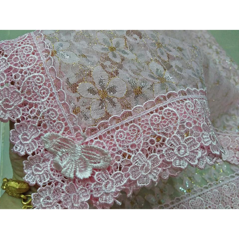 ผ้ารองสินสอด ผ้าห่อสินสอด ผ้าปูสินสอดสีชมพู