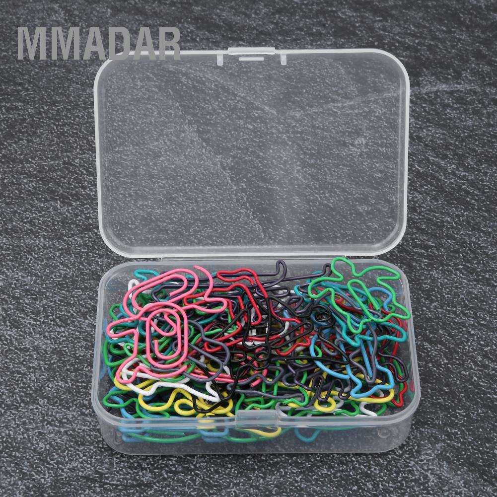 MMADAR 60pcsbox 12 Kinds Cute Animal Shaped Paper Clip Memo Note Clips ...