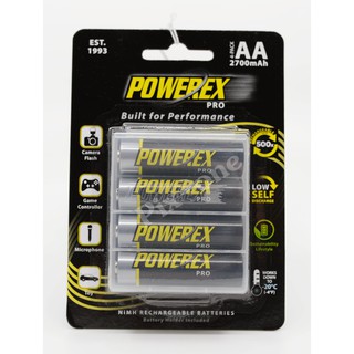 POWEREX PRO AA 2700 mAh (รับประกันศูนย์)