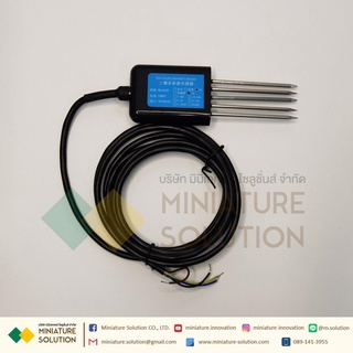 SOIL Multi element sensor เซ็นเซอร์ค่า EC กรดด่างในดิน PH EC (MI-Soil-PH-EC)