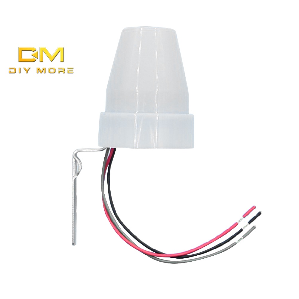 Diymore AS-22 10A สวิตช์ควบคุมไฟถนนอัตโนมัติ กันฝน ปรับได้ 220V