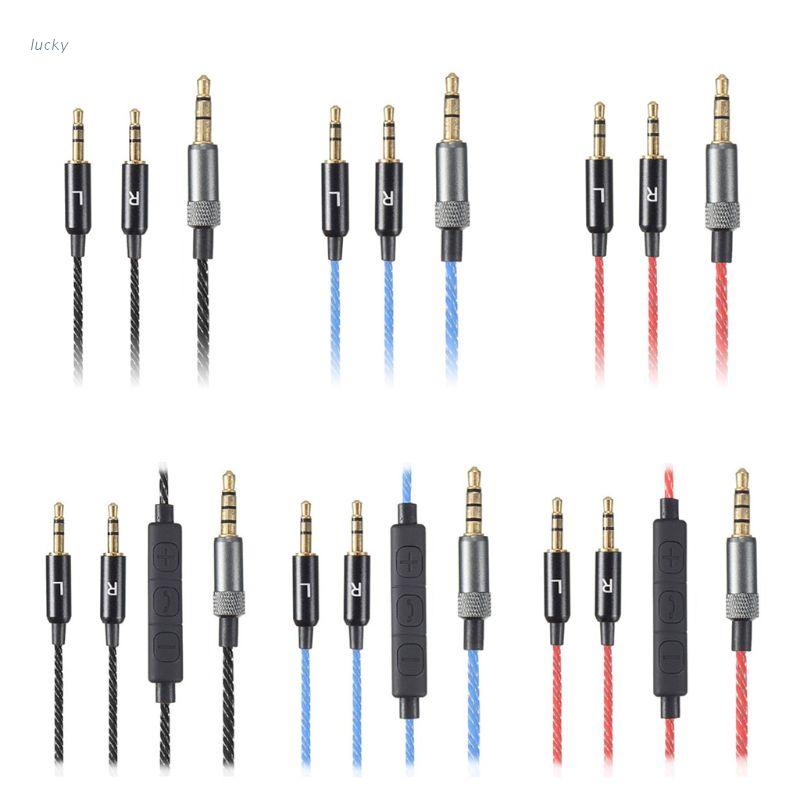 lucky* Flexural Replacement 1.2m Audio Cable For Sol Republic Master Tracks HD V8 V10 V