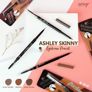 ASHLEY SKINNY EYEBROW PENCIL #A314 : ashley แอชลี่ย์ สกินนี่ อายโบลว์ X 1 ชิ้น abcmall