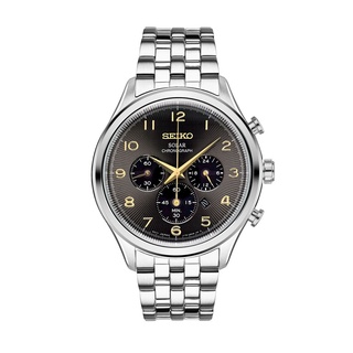 SeikoCore Solar Chronograph รุ่น SSC563 นาฬิกากันน้ำ100เมตร นาฬิกาสายสแตนเลส