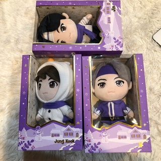 ตุ๊กตา bts tinytan purple holiday