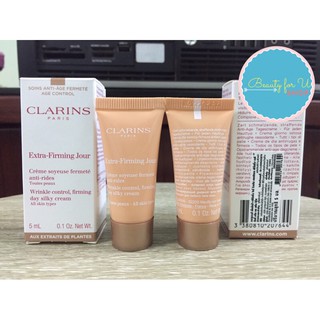 Clarins Extra-Firming Jour Wrinkle Control, Firming Day Silky Cream 5ml.