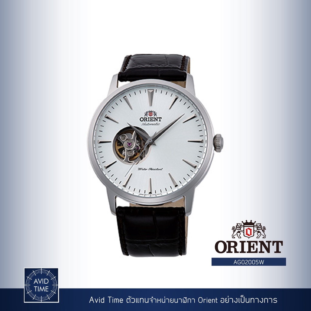 [แถมเคสกันกระแทก] นาฬิกา Orient Contemporary Collection 41mm Automatic (AG02005W) Avid Time โอเรียนท์ ของแท้