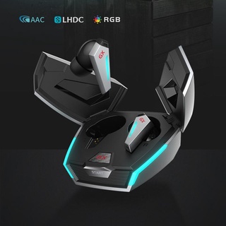 HECATE - GX07 ไมโครโฟนเล่นเกมบลูทูธไร้สายระดับมืออาชีพ , ไฟ RGB, ลดเสียงรบกวน ENC, กันน้ำ