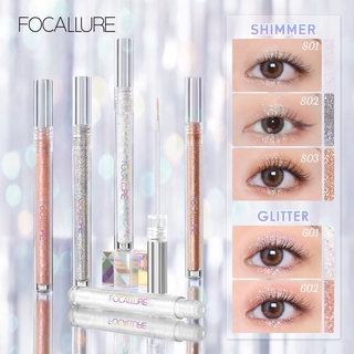 Focallure อายแชโดว์ชิมเมอร์กันน้ําติดทนนาน 5 สี