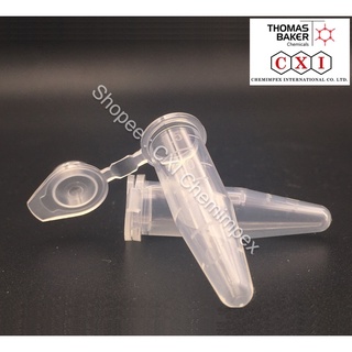 หลอดทดลองแบบพลาสติก หลอดพีซีอาร์ พร้อมฝาปิดแบบโดมและแบบเรียบ  PCR Tubes (Dome Top), (Flat Top)  (1000pcs/bag)