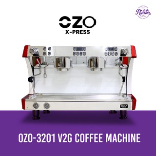 Ratika | เครื่องชงกาแฟ OZO-3201 V2G RED