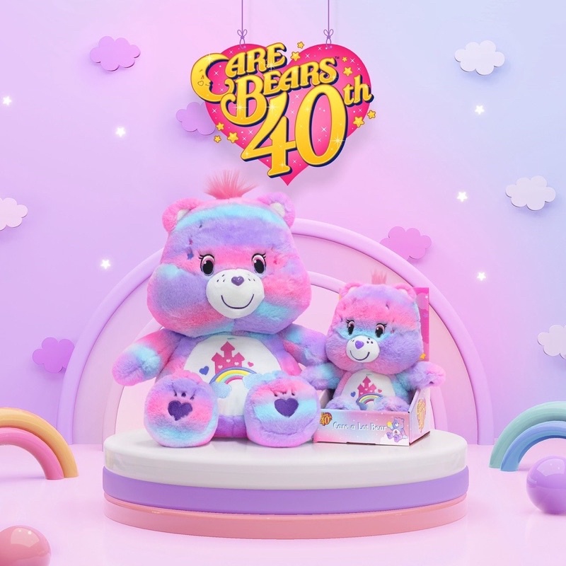 Care-a-lot-bear ตุ๊กตาแคร์แบร์ รุ่น40ปี Limited Edition ลิขสิทธิ์แท้100%