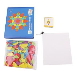 tangram ของเล่นเด็กเพื่อการศึกษา 155 ชิ้น/ชุด
