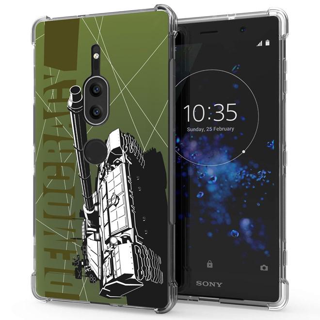 เคส สำหรับ Sony Xperia XZ2 Premium War Series 3D Anti-Shock Protection TPU Case [WA001]