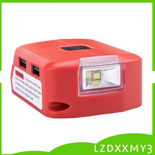 อะแดปเตอร์ 18V Power Source 2-Usb พร้อมแบตเตอรี่ M18