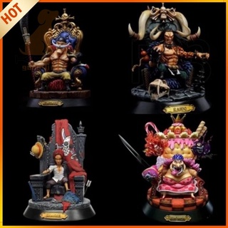 โมเดลฟิกเกอร์ One Piece GK Four Emperors Sitting Posture Whitebeard เหมาะกับของขวัญ สําหรับตกแต่งรถยนต์