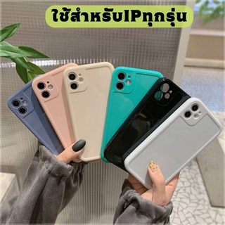 พร้อมส่งในไทย-เคสพาสเทล TPU นิ่ม ใช้สำหรับIPทุกรุ่น#026