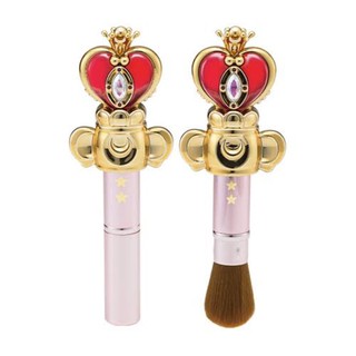 CREER BEAUTE Miracle Romance Spiral Heart Moon Rod Cheek Brush แปรงปัดแก้มเซเลอร์มูน (แปรงสวยมากๆๆๆ)