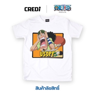 เสื้อยืดผ้าฝ้ายพรีเมี่ยมวันพีซ เสื้อยืดลายการ์ตูน ลิขสิทธิ์ No.318