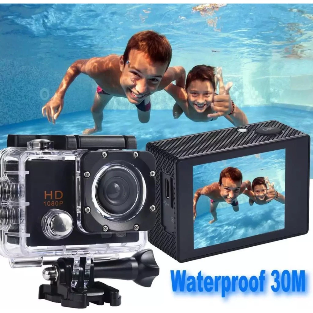 กล้องติดหมวก กล้องติดหน้ารถ Sport Action Camera 2.0 LCD Full HD 1080P thumbnail 5