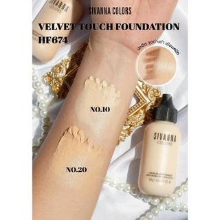 💟ของแท้ | ส่งเร็ว💟 รองพื้น Sivanna Concealer liquid foundation || HF674