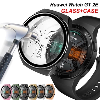 เคส Huawei Watch GT 2 2E case พร้อมกระจกกันรอยคลุมรอบหน้าจอ สำหรับ  huawei watch gt 2e รุ่น 46mm สมาร์ทวอทช์