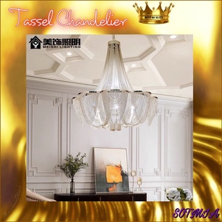 CT119A049 SOTMIA แชนเดอเรีย CHANDELIER  แชนเดอเรียพู่ โคมไฟ led โคมไฟโมเดิล โคมไฟระย้า โคมไฟModern luxury